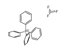 tetraphenyl phosphonium trifluoro-stannate(II) Structure