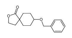 8-benzyloxy-2-oxa-spiro[4.5]decan-1-one Structure
