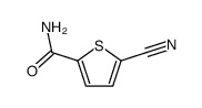 5-cyanothiophene-2-carboxamide结构式