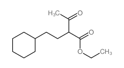 ethyl 2-(2-cyclohexylethyl)-3-oxo-butanoate Structure