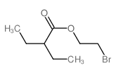 2-bromoethyl 2-ethylbutanoate structure