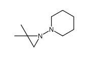 1-(2,2-dimethylaziridin-1-yl)piperidine结构式
