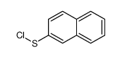 naphthalen-2-yl thiohypochlorite Structure