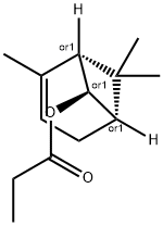 Bicyclo[3.1.1]hept-2-en-6-ol, 2,7,7-trimethyl-, 6-propanoate, (1R,5S,6R)-rel- Structure