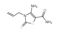 3-烯丙基-4-氨基-2-硫氧代-2,3-二氢-噻唑-5-羧酸酰胺图片