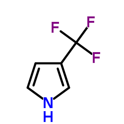 3-(trifluoromethyl)-1H-pyrrole Structure