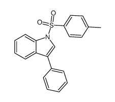N-Ts-3-phenylindole结构式
