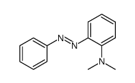 2-Phenylazo-N,N-dimethylanilin Structure
