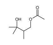 Acetic acid 3-hydroxy-2,3-dimethyl-butyl ester结构式