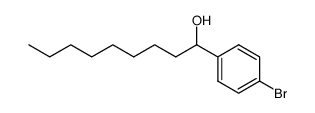 1-(4-bromophenyl)-1-hydroxynonane结构式