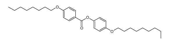 (4-nonoxyphenyl) 4-octoxybenzoate Structure