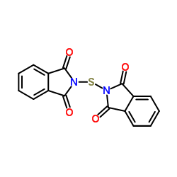 N,N′-硫代酞酰亚胺结构式