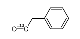 [1-(13)C]-2-Phenylacetaldehyde结构式