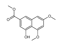 Methyl 4-hydroxy-5,7-dimethoxy-2-naphthoate Structure