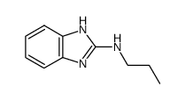 1H-Benzimidazol-2-amine,N-propyl-(9CI)结构式