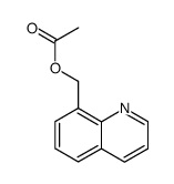 quinolin-8-ylmethyl acetate Structure
