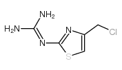 2-[4-(Chloromethyl)-1,3-thiazol-2-yl]guanidine Structure