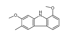 1,7-dimethoxy-6-methyl-9H-carbazole Structure