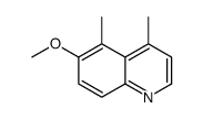 6-methoxy-4,5-dimethylquinoline Structure