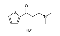 DIMETHYL[3-OXO-3-(2-THIENYL)PROPYL]AMMONIUM BROMIDE结构式