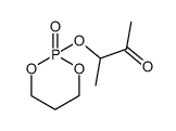 3-((2-oxido-1,3,2-dioxaphosphinan-2-yl)oxy)butan-2-one结构式