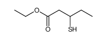 3-mercapto-valeric acid ethyl ester结构式