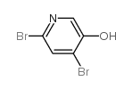 4,6-dibromopyridin-3-ol Structure
