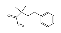 2,2-dimethyl-4-phenyl-butyric acid amide Structure