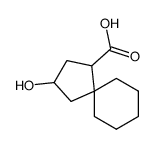 3-hydroxy-spiro[4.5]decane-1-carboxylic acid Structure