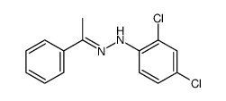 acetophenone-(2,4-dichloro-phenylhydrazone)结构式