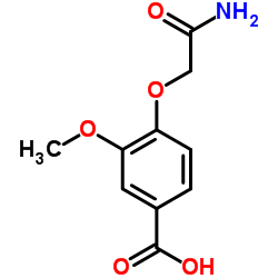 4-(2-Amino-2-oxoethoxy)-3-methoxybenzoic acid picture