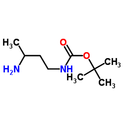 tert-Butyl-(3-aminobutyl)carbamat structure