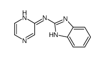 N-pyrazin-2-yl-1H-benzimidazol-2-amine Structure