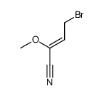 4-bromo-2-methoxy-trans-crotononitrile Structure