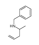 N-benzylpent-4-en-2-amine结构式