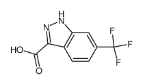 6-Trifluoro-3-indazole-carboxylic acid structure