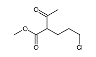 methyl 2-acetyl-5-chloropentanoate Structure