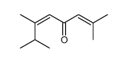2,6,7-trimethylocta-2,5-dien-4-one结构式