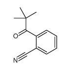 2'-CYANO-2,2-DIMETHYLPROPIOPHENONE Structure