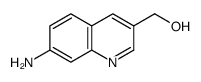 (7-Amino-3-quinolinyl)methanol结构式