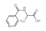 N-Isonicotinoylalanine structure