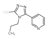 4-propyl-3-pyridin-3-yl-1H-1,2,4-triazole-5-thione Structure