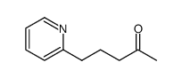 2-Pentanone, 5-(2-pyridinyl) Structure