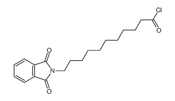 11-phthalimido-undecanoyl chloride结构式