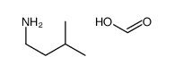 formic acid,3-methylbutan-1-amine结构式