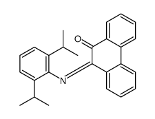 10-[2,6-di(propan-2-yl)phenyl]iminophenanthren-9-one Structure