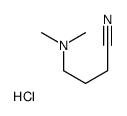 3-cyanopropyl(dimethyl)azanium,chloride结构式