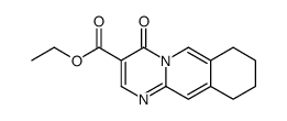 ethyl 4-oxo-7,8,9,10-tetrahydropyrimido[1,2-b]isoquinoline-3-carboxylate Structure