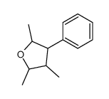 2,3,5-trimethyl-4-phenyltetrahydrofuran结构式