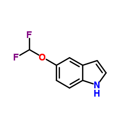 5-(Difluoromethoxy)-1H-indole Structure